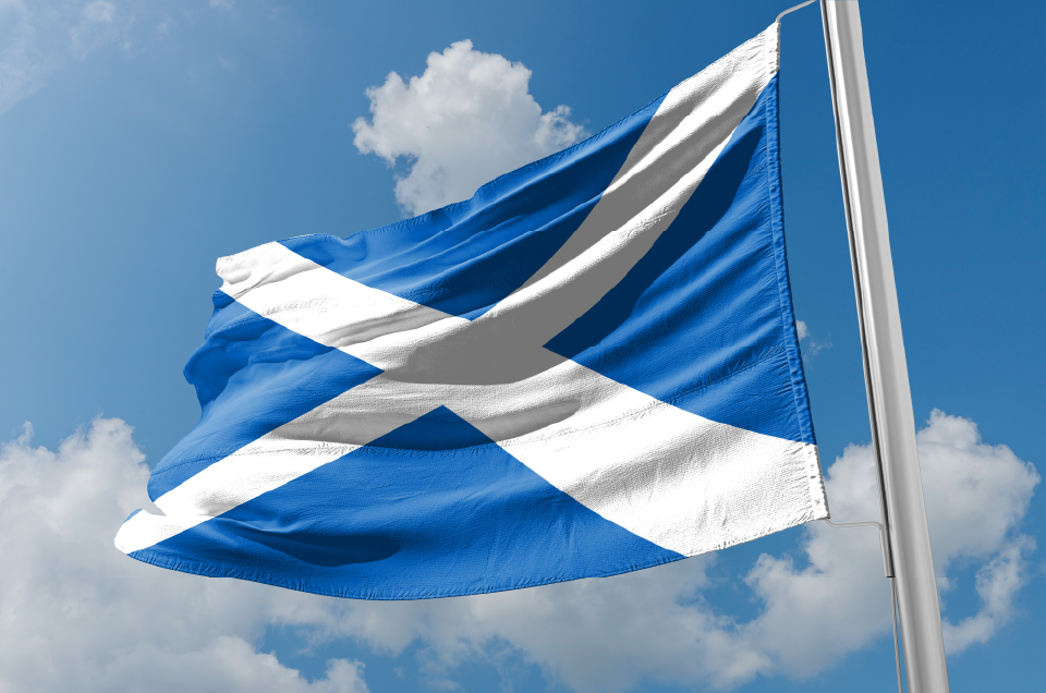 Bandera de Escocia