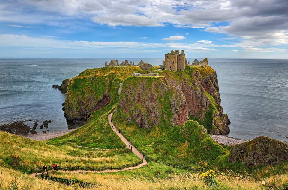 Castillo de Dunnottar: Historia y leyendas escocesas