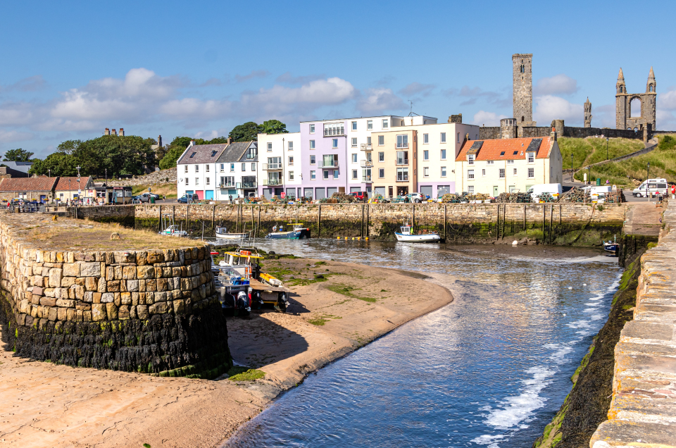 como llegar a saint andrews desde edimburgo